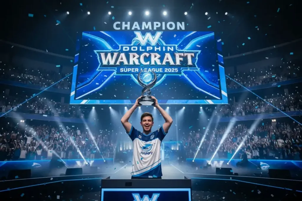Happy — чемпион Dolphin Warcraft Super League 2025 Happy — чемпион Dolphin Warcraft Super League 2025
