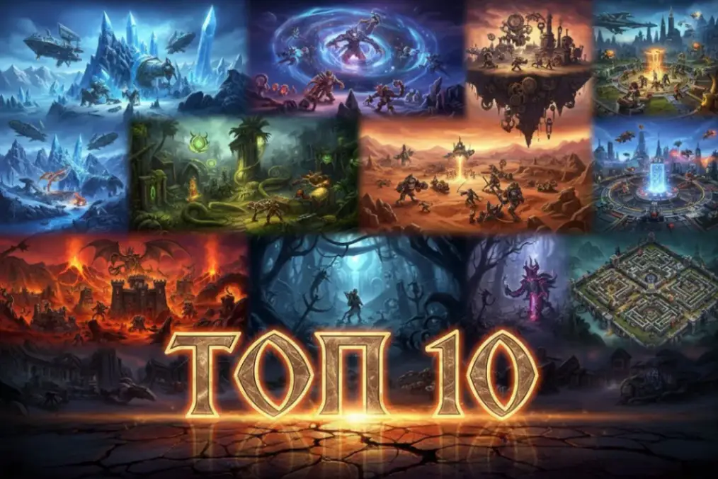 ТОП-10 самых популярных кастомок Warcraft III ТОП-10 самых популярных кастомок Warcraft III